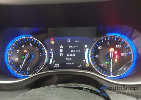 2022 Chrysler Pacifica Touring L из США, поврежденный, VIN 2C4RC1BG7NR133267